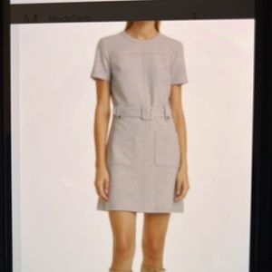 Club Monaco Belted Pocket Minidress